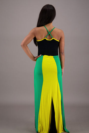 jamaica maxi dress Rasta Maxi Dress