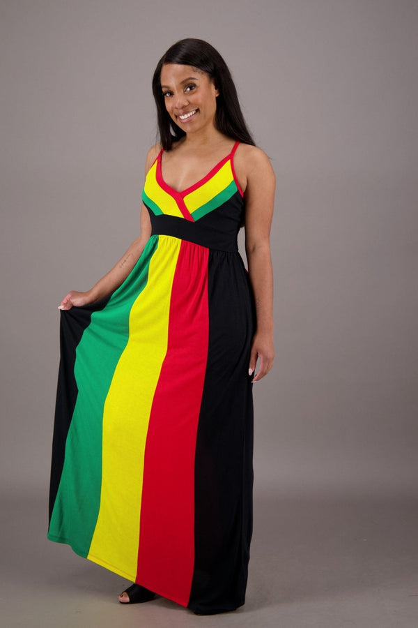 Rasta Stripe Maxi