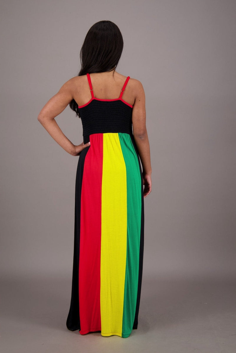 Rasta Stripe Maxi