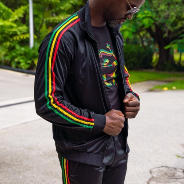 Rasta tracksuit best sale