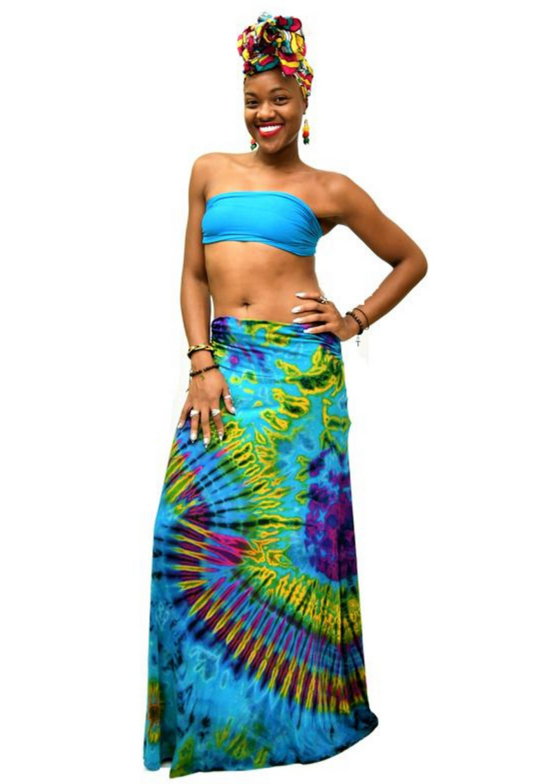 Tie Dye Maxi Skirts